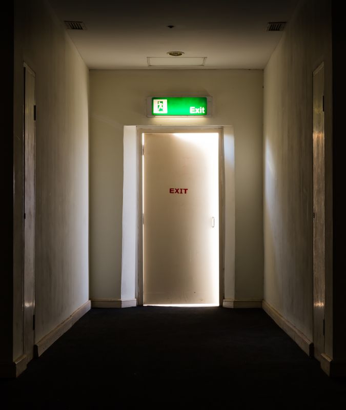 Emergency Exit Door